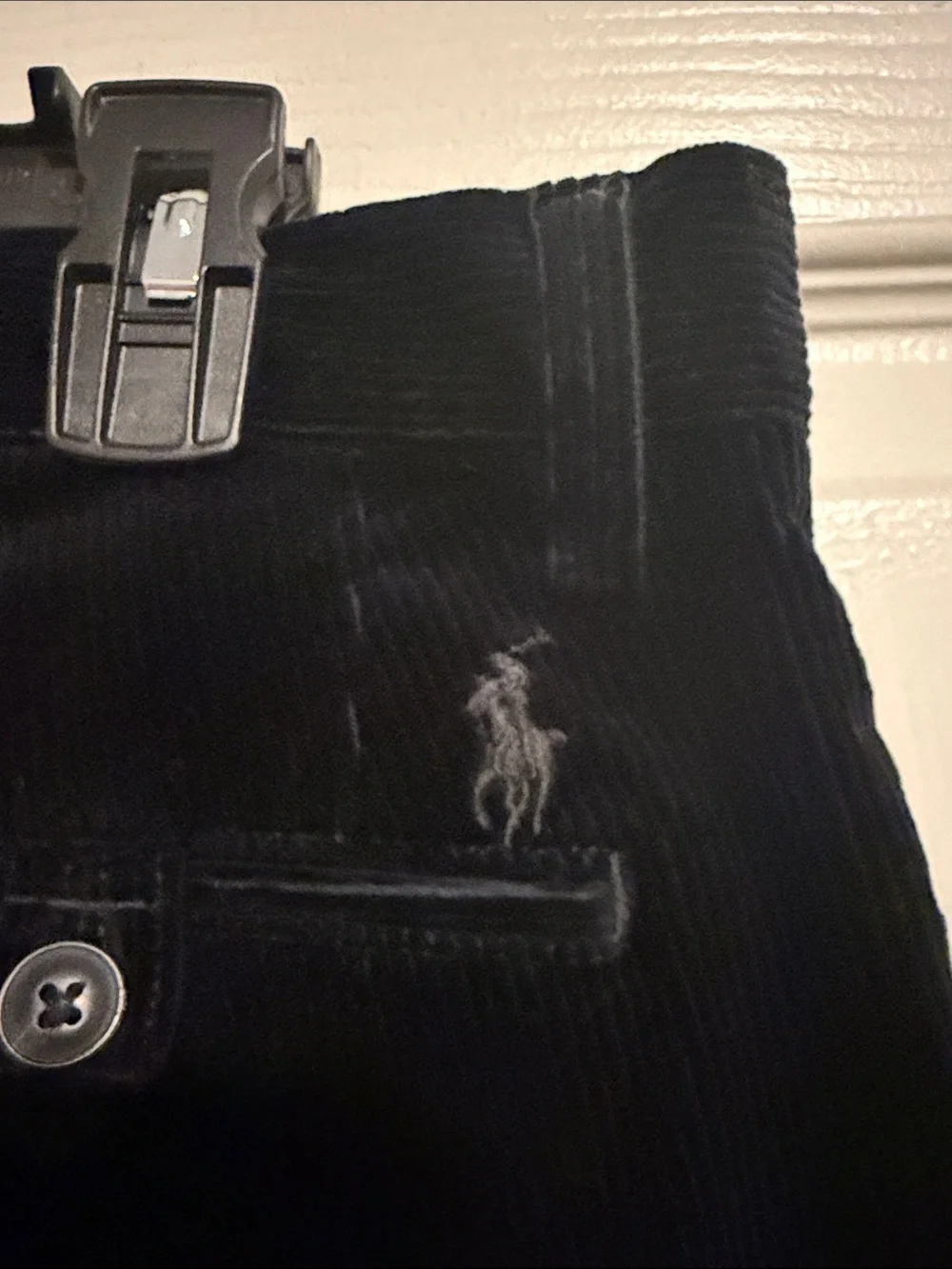 Polo by Ralph Lauren Dark Navy Blue Corduroy Trousers